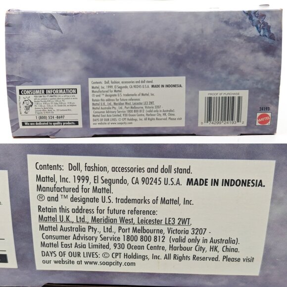 Days Of Our Lives MARLENA EVANS Doll 1999 Bridal Wedding Gown NIB - Picture 5 of 13